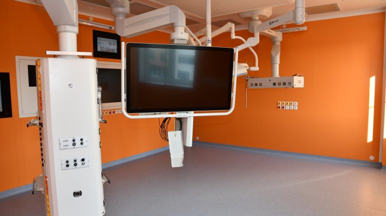 Krnovská nemocnice má k dispozici jedny z nejmodernějších operačních sálů v republice. 