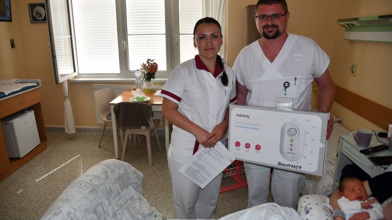 Novinka: bezplatné zapůjčení monitoru dechu v porodnici.