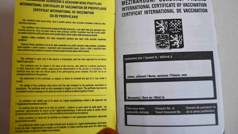 Ambulance cestovní medicíny.