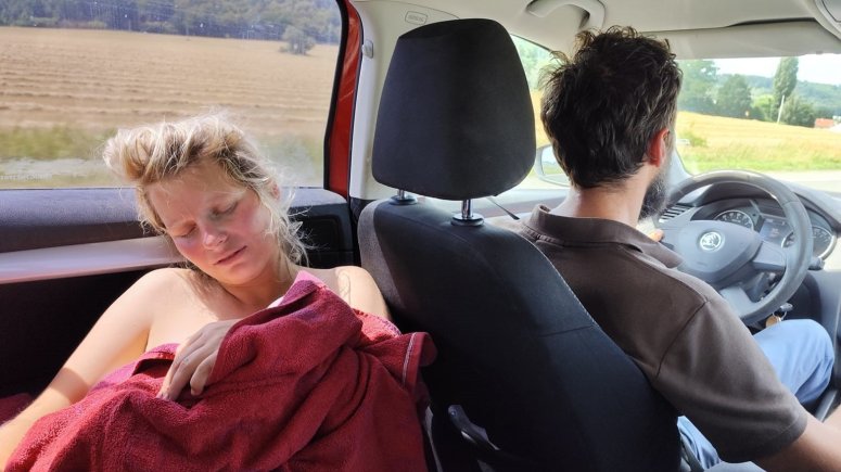 Překotný porod Petr, Linda a Zorka 