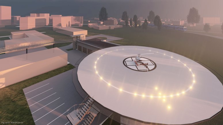 základní kámen heliport setkání zaměstnanců 112 výročí