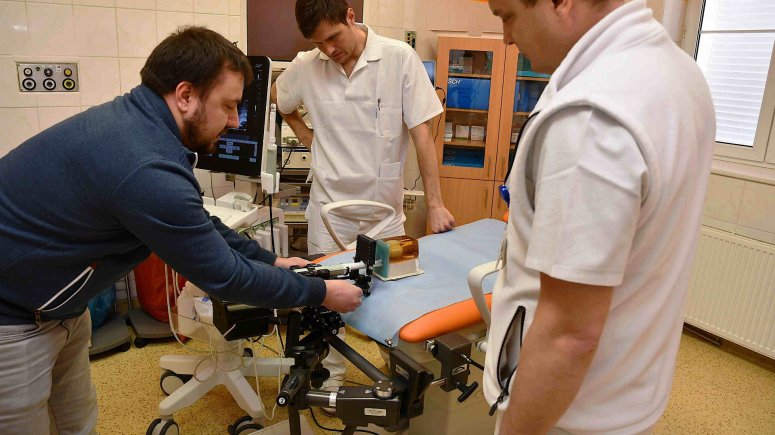 stepper urologie biopsie