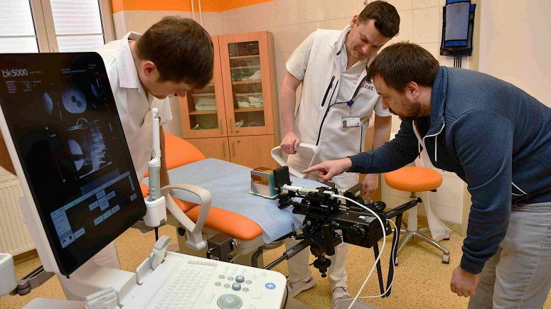 stepper urologie biopsie